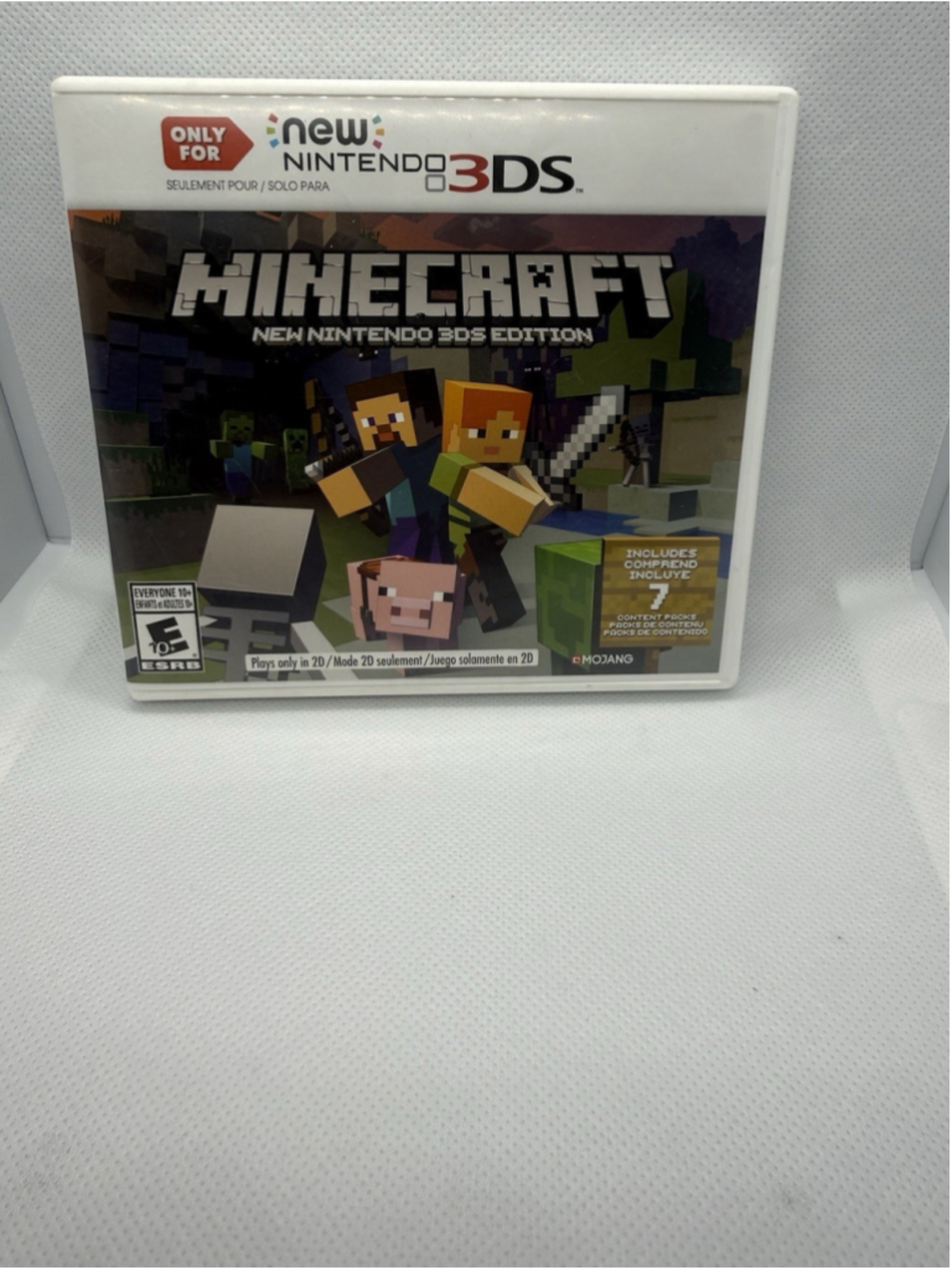 Minecraft for New Nintendo 3DS In great condition!